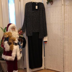 Woman’s size 24 evening gown.